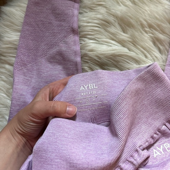 AYBL Motion Seamless Leggings In Purple/Pink - Picture 5 of 7
